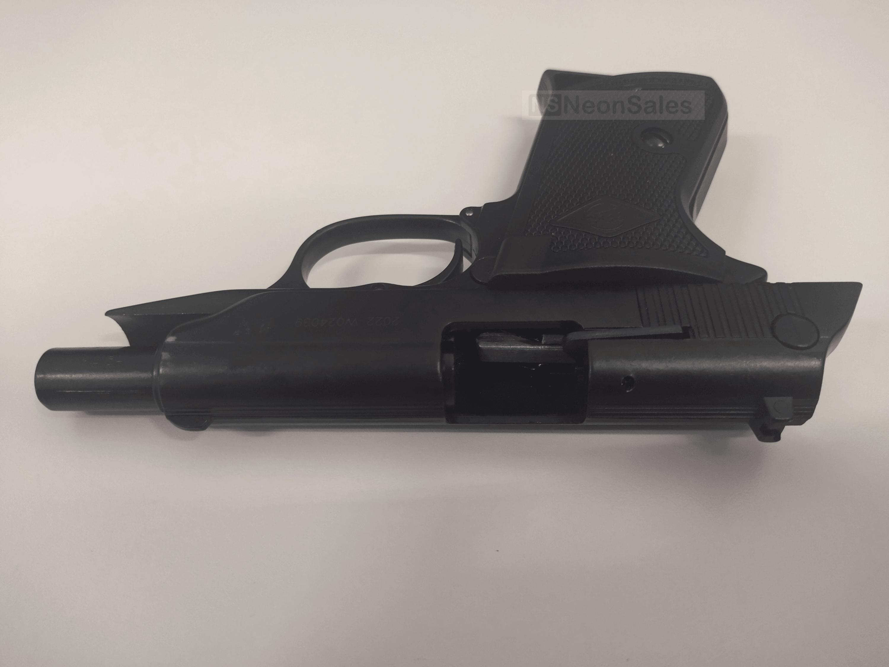 BRUNI NEW POLICE (PPK REPLICA) BLANK GUN - BLACK - NeonSales South Africa