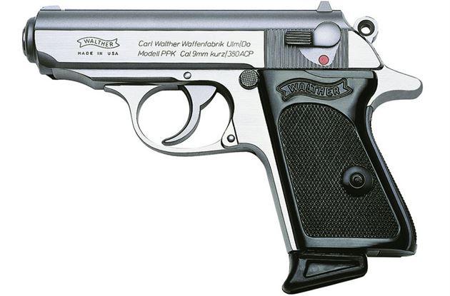 BRUNI NEW POLICE (PPK REPLICA) BLANK GUN - CHROME - NeonSales South Africa