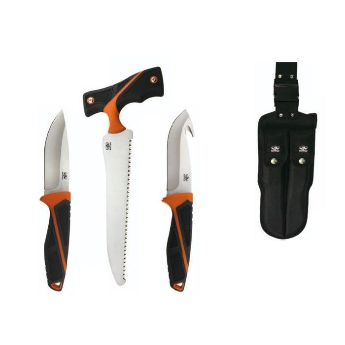 BUFFALO RIVER HUNTING KNIFE SET 4PC - NeonSales {{ shop.shopifyCountryName }}