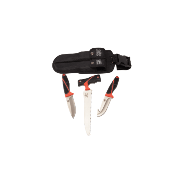 BUFFALO RIVER HUNTING KNIFE SET 4PC - NeonSales {{ shop.shopifyCountryName }}