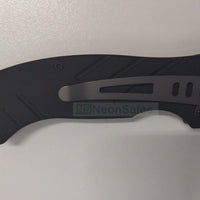 BUFFALO RIVER MAXIM FOLDER KNIFE 4.5" - BLACK - NeonSales {{ shop.shopifyCountryName }}