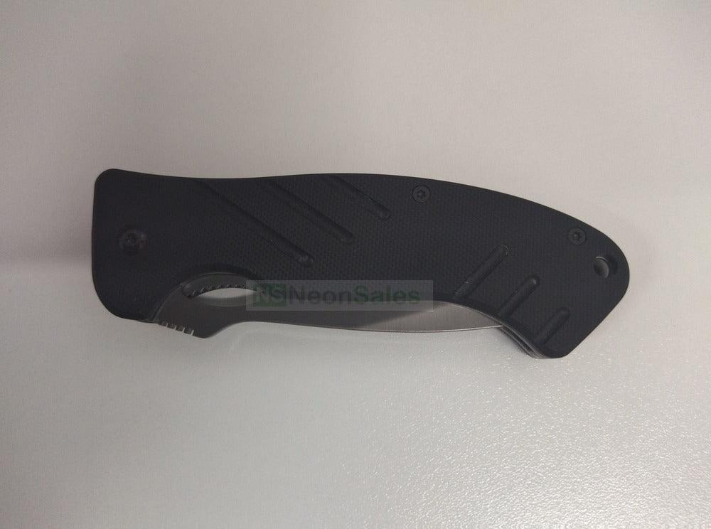 BUFFALO RIVER MAXIM FOLDER KNIFE 4.5" - BLACK - NeonSales {{ shop.shopifyCountryName }}