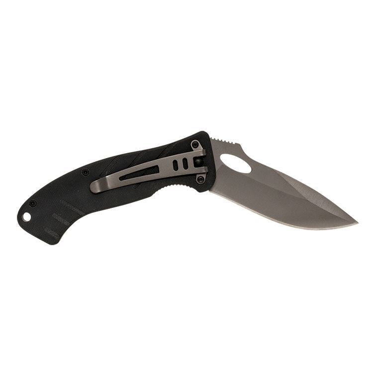 BUFFALO RIVER MAXIM FOLDER KNIFE 4.5" - BLACK - NeonSales {{ shop.shopifyCountryName }}