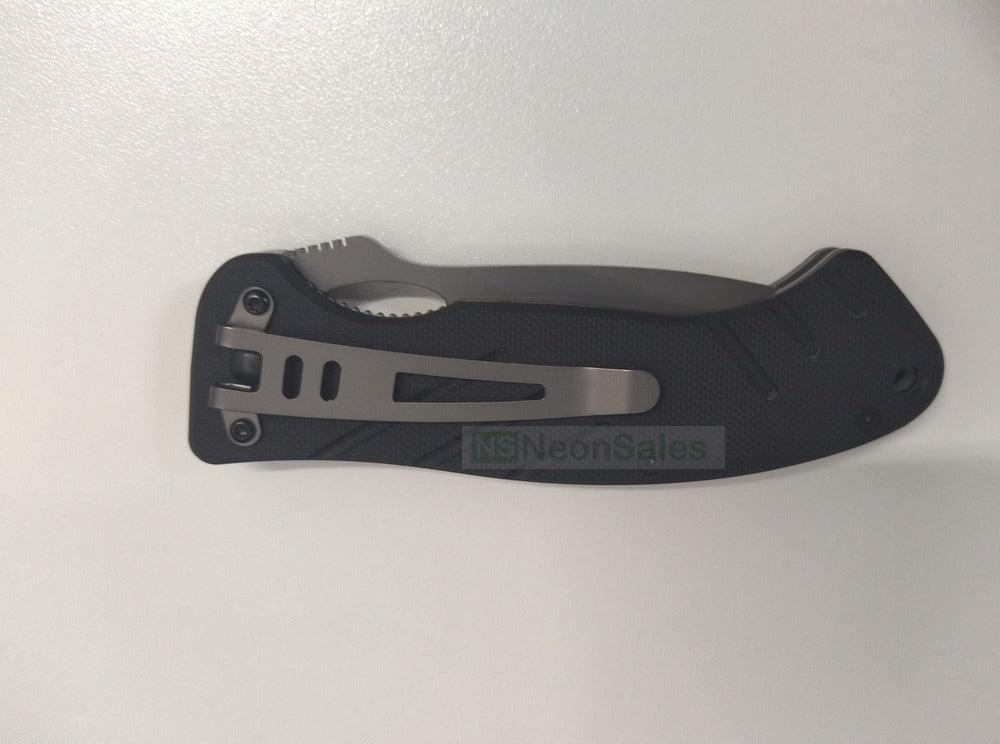 BUFFALO RIVER MAXIM FOLDER KNIFE 4.5" - BLACK - NeonSales {{ shop.shopifyCountryName }}