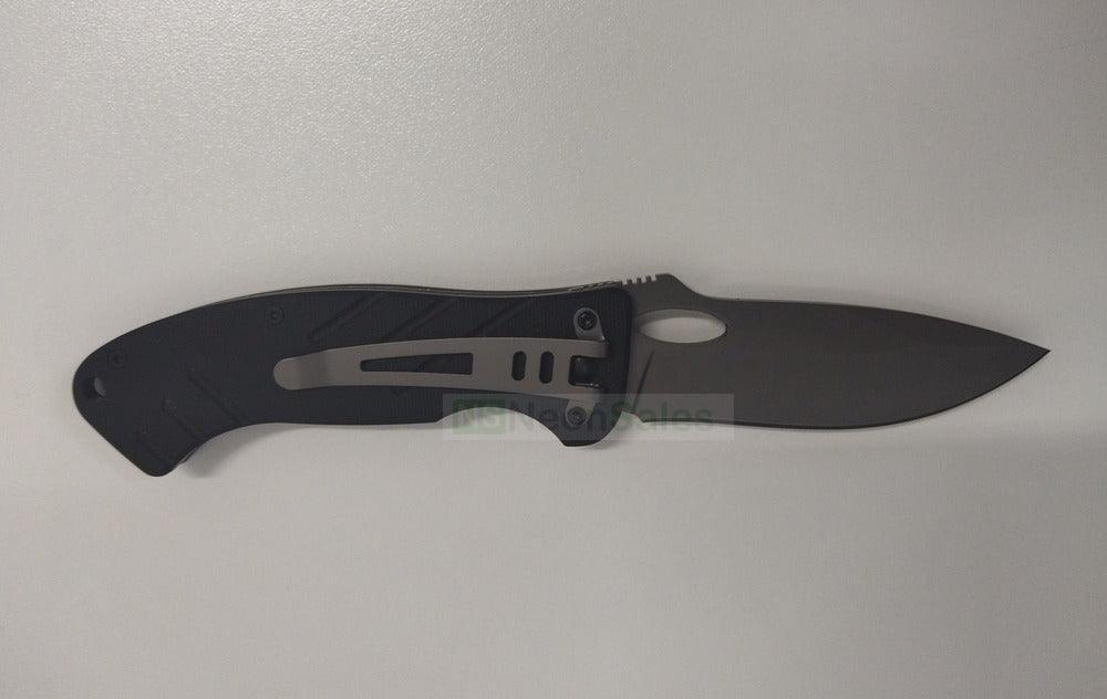 BUFFALO RIVER MAXIM FOLDER KNIFE 4.5" - BLACK - NeonSales {{ shop.shopifyCountryName }}