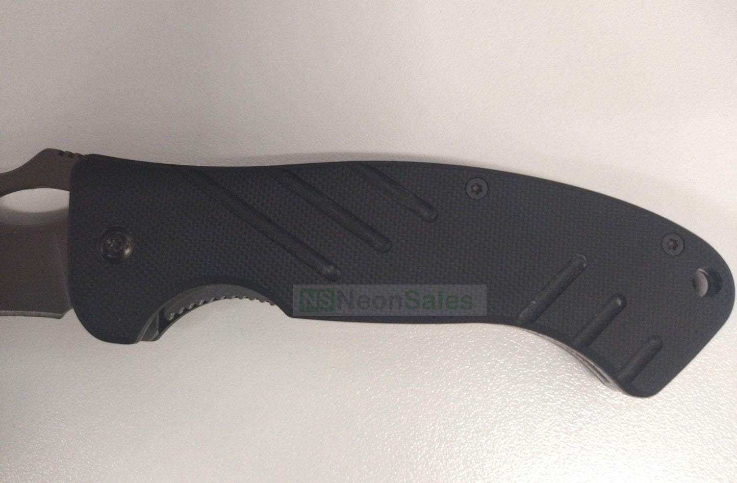 BUFFALO RIVER MAXIM FOLDER KNIFE 4.5" - BLACK - NeonSales {{ shop.shopifyCountryName }}