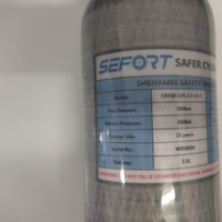 CARBON FIBER HOOP-WRAPPED CYLINDER 300BAR-2.5L