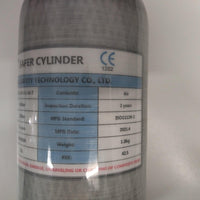 CARBON FIBER HOOP-WRAPPED CYLINDER 300BAR-2.5L