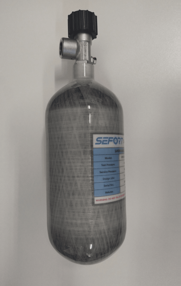 CARBON FIBER HOOP-WRAPPED CYLINDER 300BAR-2.5L