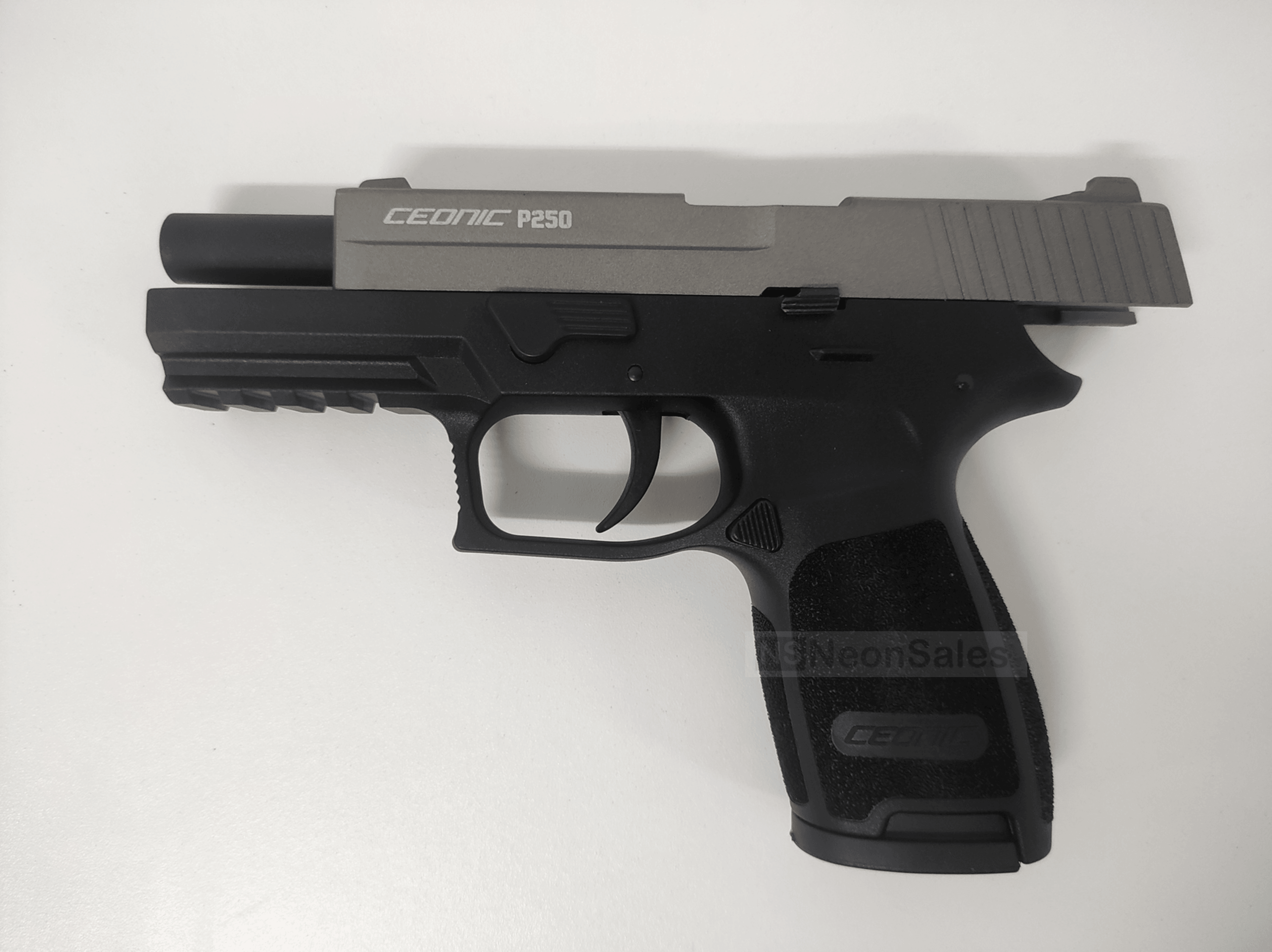 CEONIC P250 (P320 REPLICA) BLANK GUN - SMOKED - NeonSales South Africa