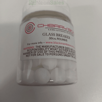 CHERRYBOMB .50 CAL SOLID ACETAL SHOT - 70's - NeonSales {{ shop.shopifyCountryName }}