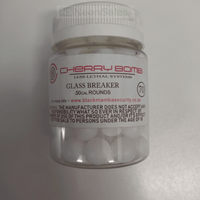 CHERRYBOMB .50 CAL SOLID ACETAL SHOT - 70's - NeonSales {{ shop.shopifyCountryName }}