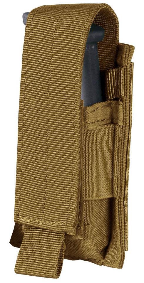 CONDOR SINGLE PISTOL MAG POUCH - COYOTE BROWN - NeonSales South Africa