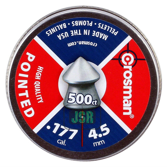 CROSMAN 4.5MM POINTED PELLETS- 500'S - NeonSales {{ shop.shopifyCountryName }}