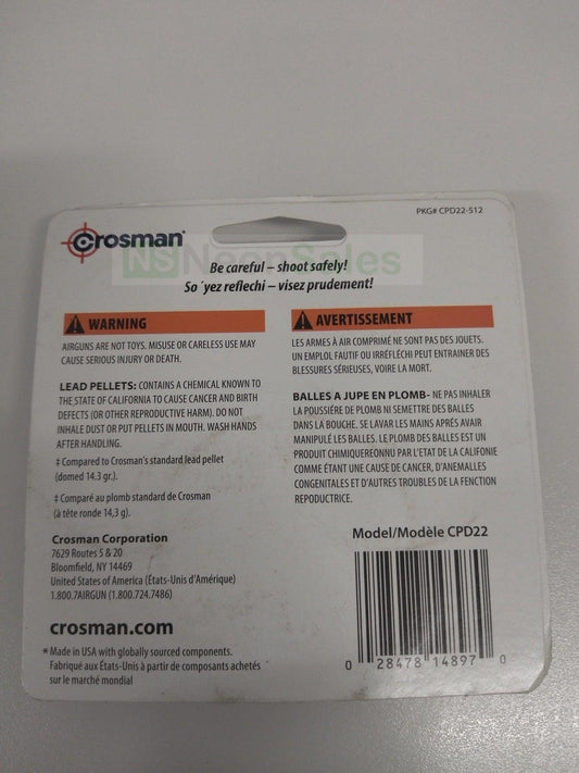 CROSMAN 5.5MM COPPER DOME 15.9GR - 150PCS - NeonSales {{ shop.shopifyCountryName }}