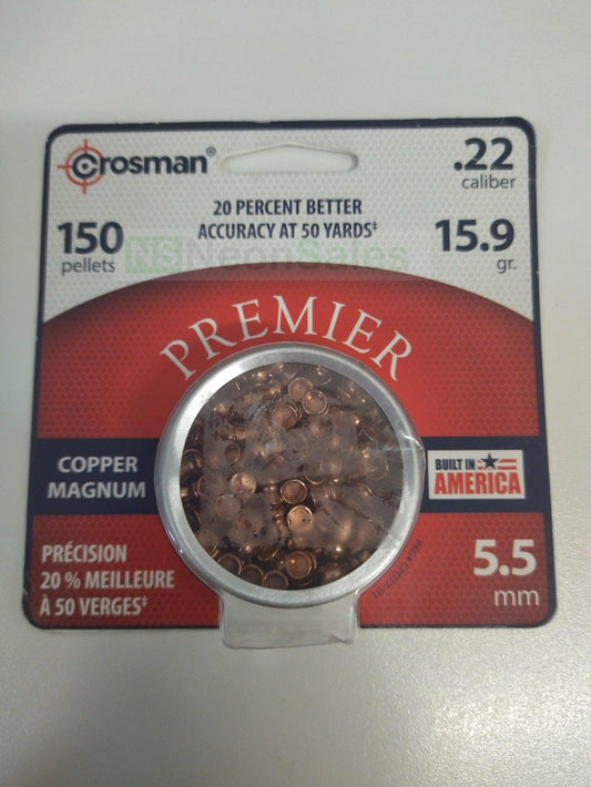 CROSMAN 5.5MM COPPER DOME 15.9GR - 150PCS - NeonSales {{ shop.shopifyCountryName }}