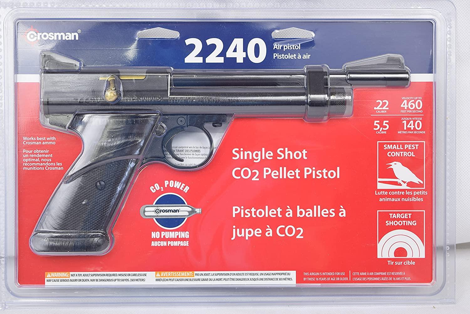 CROSMAN CR2240 CO2 PISTOL .22 - NeonSales {{ shop.shopifyCountryName }}