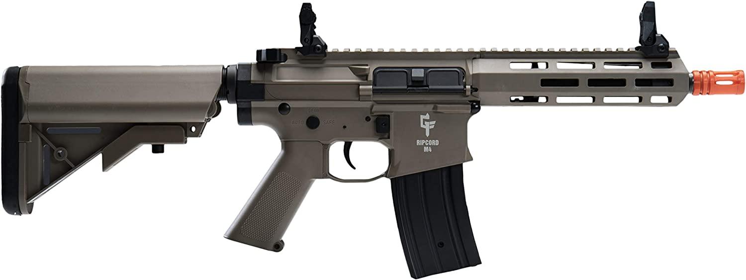 CROSMAN RIPCORD M4 AEG RIFLE (TAN) - 6MM CAL - NeonSales {{ shop.shopifyCountryName }}