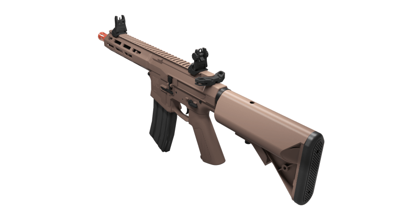 CROSMAN RIPCORD M4 AEG RIFLE (TAN) - 6MM CAL - NeonSales {{ shop.shopifyCountryName }}