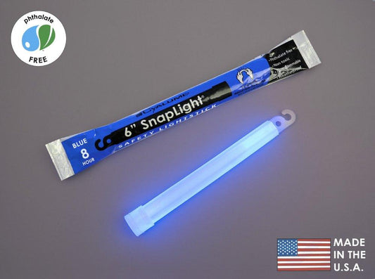 CYALUME SNAPLIGHT 6'' BLUE SAFETY LIGHT S - NeonSales {{ shop.shopifyCountryName }}