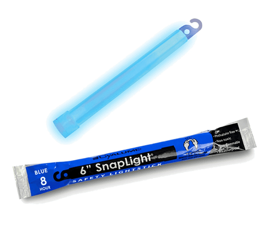 CYALUME SNAPLIGHT 6'' BLUE SAFETY LIGHT S - NeonSales {{ shop.shopifyCountryName }}