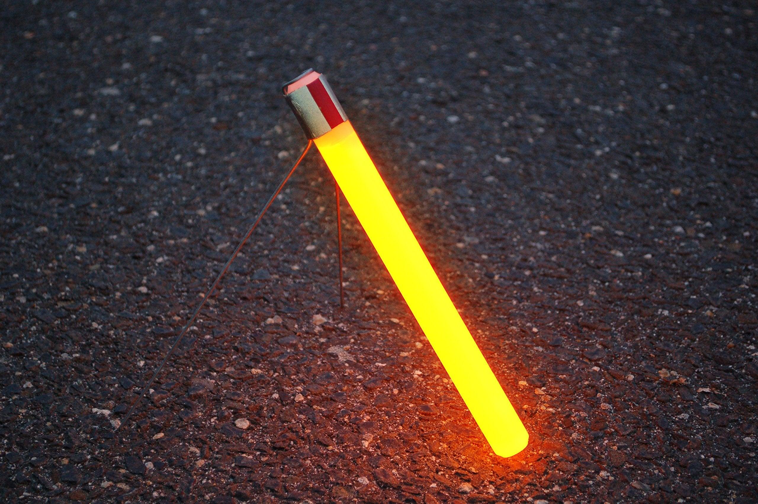 CYALUME SNAPLIGHT 6'' ORANGE SAFETY LIGHT - NeonSales {{ shop.shopifyCountryName }}