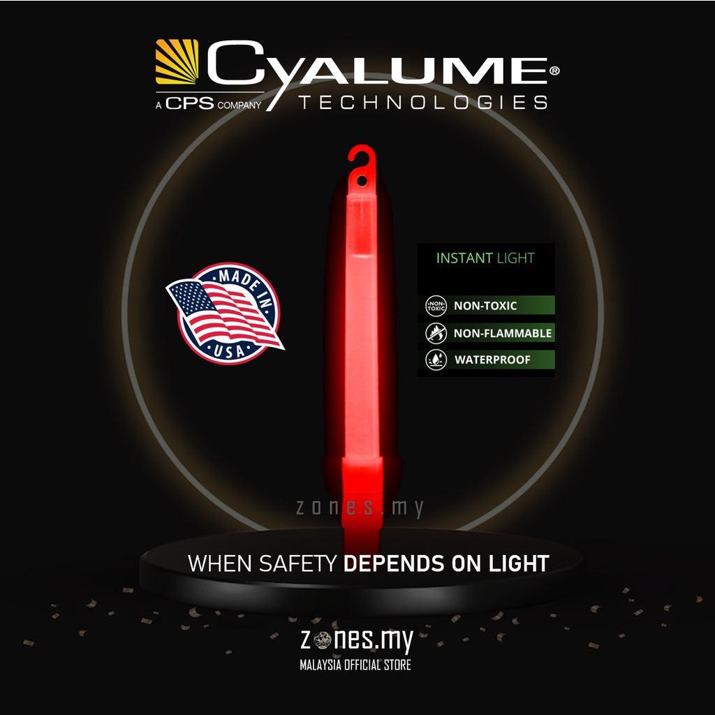 CYALUME SNAPLIGHT 6'' RED SAFETY LIGHT (12 HRS) - NeonSales {{ shop.shopifyCountryName }}