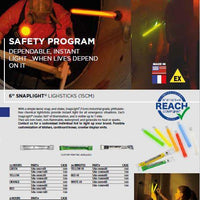 CYALUME SNAPLIGHT 6'' RED SAFETY LIGHT (12 HRS) - NeonSales {{ shop.shopifyCountryName }}