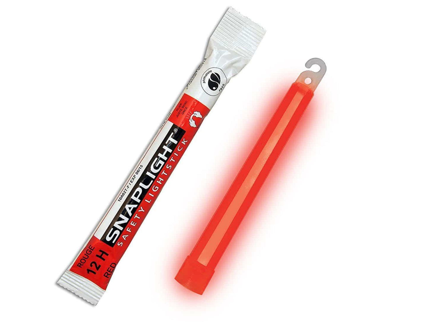 CYALUME SNAPLIGHT 6'' RED SAFETY LIGHT (12 HRS) - NeonSales {{ shop.shopifyCountryName }}