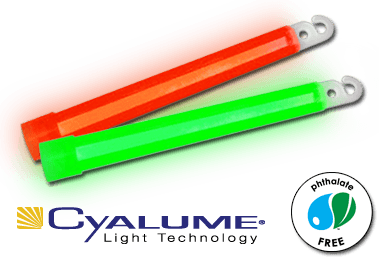CYALUME SNAPLIGHT 6'' RED SAFETY LIGHT (12 HRS) - NeonSales {{ shop.shopifyCountryName }}