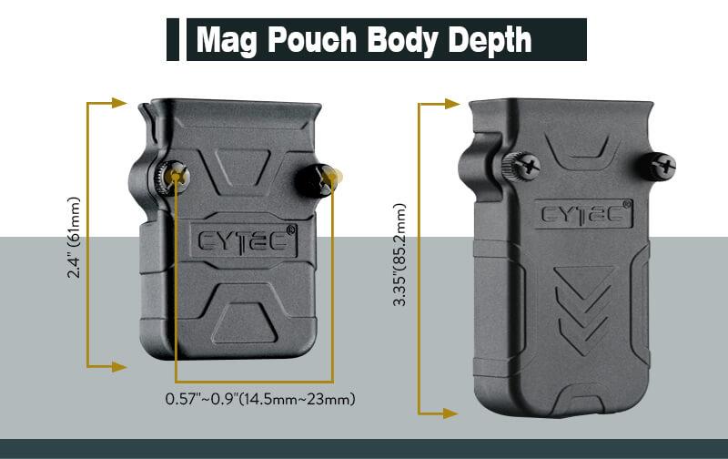 CYTAC COMPACT MAGAZINE HOLDER - CY-MP-UUCB3 - NeonSales South Africa