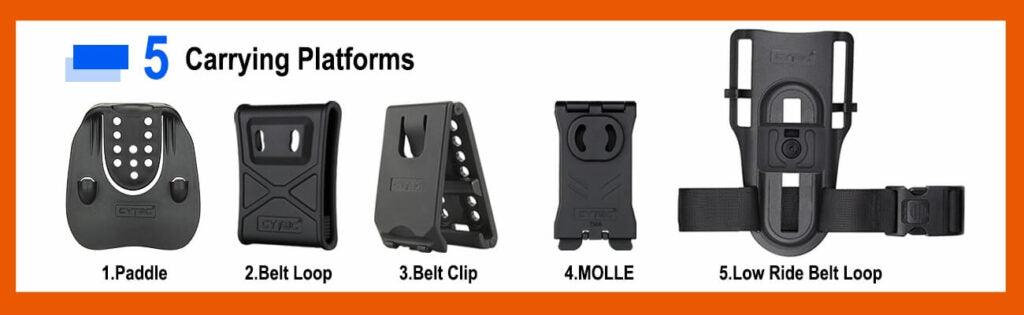 CYTAC COMPACT MAGAZINE HOLDER - CY-MP-UUCB3 - NeonSales South Africa