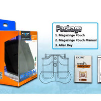 CYTAC DBL MAGAZINE POUCH FOR GLOCK - CY-MP-G3 - NeonSales {{ shop.shopifyCountryName }}