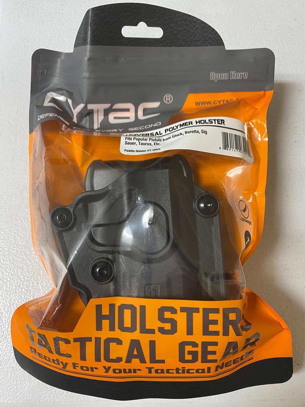 CYTAC MEGA FIT LEFT HAND UNIVERSAL HOLSTER - NeonSales {{ shop.shopifyCountryName }}