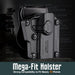 CYTAC MEGA FIT LEFT HAND UNIVERSAL HOLSTER - NeonSales {{ shop.shopifyCountryName }}