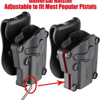 CYTAC MEGA FIT LEFT HAND UNIVERSAL HOLSTER - NeonSales {{ shop.shopifyCountryName }}