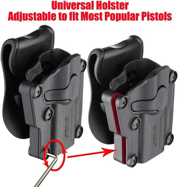 CYTAC MEGA FIT LEFT HAND UNIVERSAL HOLSTER - NeonSales {{ shop.shopifyCountryName }}