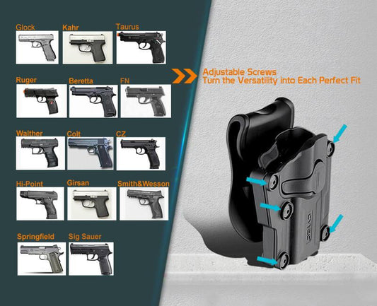 CYTAC MEGA FIT LEFT HAND UNIVERSAL HOLSTER - NeonSales {{ shop.shopifyCountryName }}
