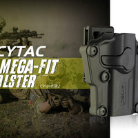 CYTAC MEGA FIT RIGHT HAND UNIVERSAL HOLSTER - NeonSales {{ shop.shopifyCountryName }}