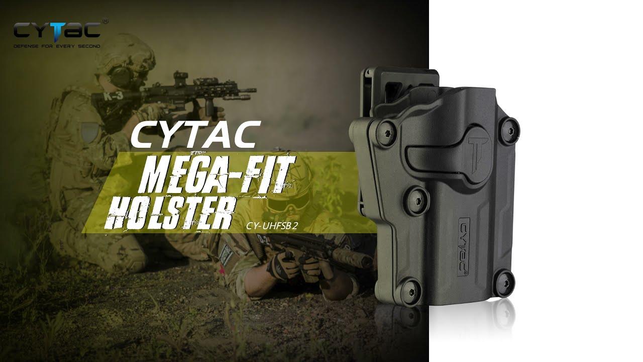 CYTAC MEGA FIT RIGHT HAND UNIVERSAL HOLSTER - NeonSales {{ shop.shopifyCountryName }}