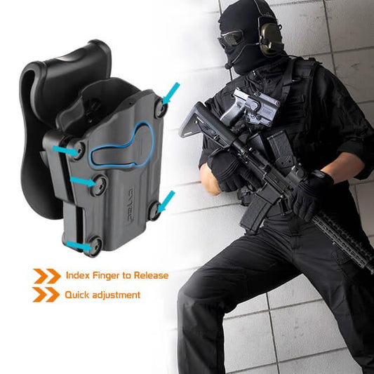 CYTAC MEGA FIT RIGHT HAND UNIVERSAL HOLSTER - NeonSales {{ shop.shopifyCountryName }}
