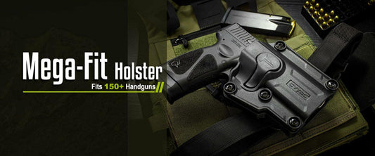 CYTAC MEGA FIT RIGHT HAND UNIVERSAL HOLSTER - NeonSales {{ shop.shopifyCountryName }}