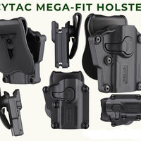 CYTAC MEGA FIT RIGHT HAND UNIVERSAL HOLSTER - NeonSales {{ shop.shopifyCountryName }}