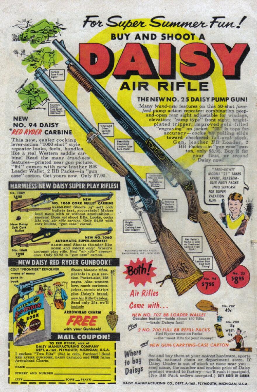 DAISY MODEL 1938 RED RYDER BB RIFLE - 4.5MM CAL - NeonSales {{ shop.shopifyCountryName }}