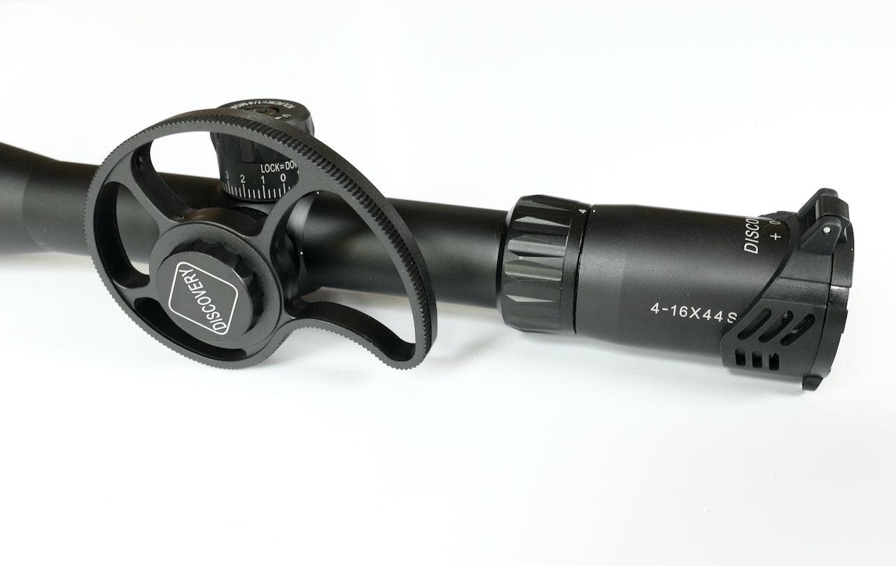 DISCOVERY SCOPE VT-R 4-16X44 SF W/SUNSHADE - NeonSales {{ shop.shopifyCountryName }}