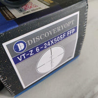 DISCOVERY VT-Z 6-24X50 SF (FFP) SCOPE - NeonSales {{ shop.shopifyCountryName }}