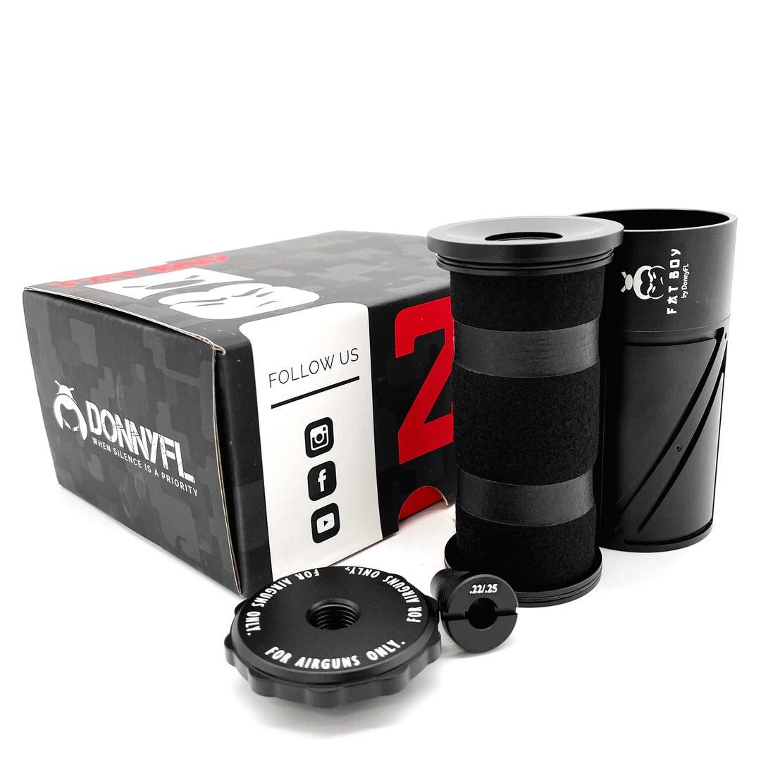 DONNYFL FATBOY 2.0 SILENCER BOX KIT .177 .22 .30 - NeonSales {{ shop.shopifyCountryName }}