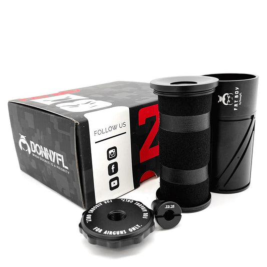 DONNYFL FATBOY 2.0 SILENCER BOX KIT .177 .22 .30 - NeonSales {{ shop.shopifyCountryName }}
