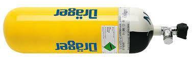 DRAGER 6L STEEL PCP CYLINDER - 300 BAR - NeonSales {{ shop.shopifyCountryName }}