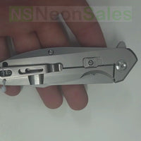 RUIKE KNIFE P128-SF SILVER